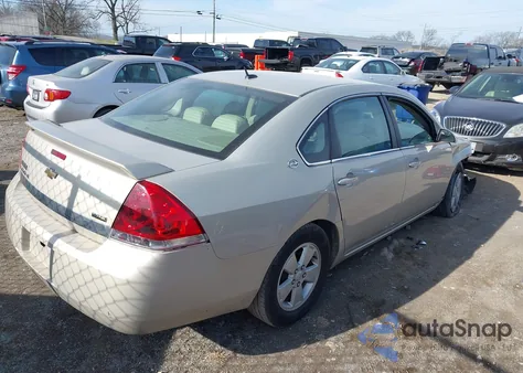 2008 Chevrolet Impala Lt from USA, damaged, VIN 2G1WT58K689281817